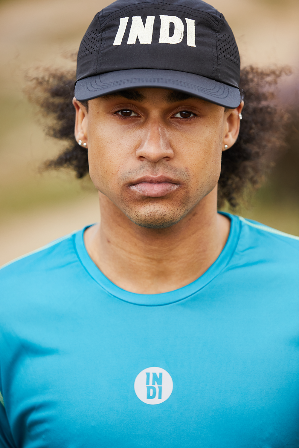 Pagoda Blue Men's Running T-shirt