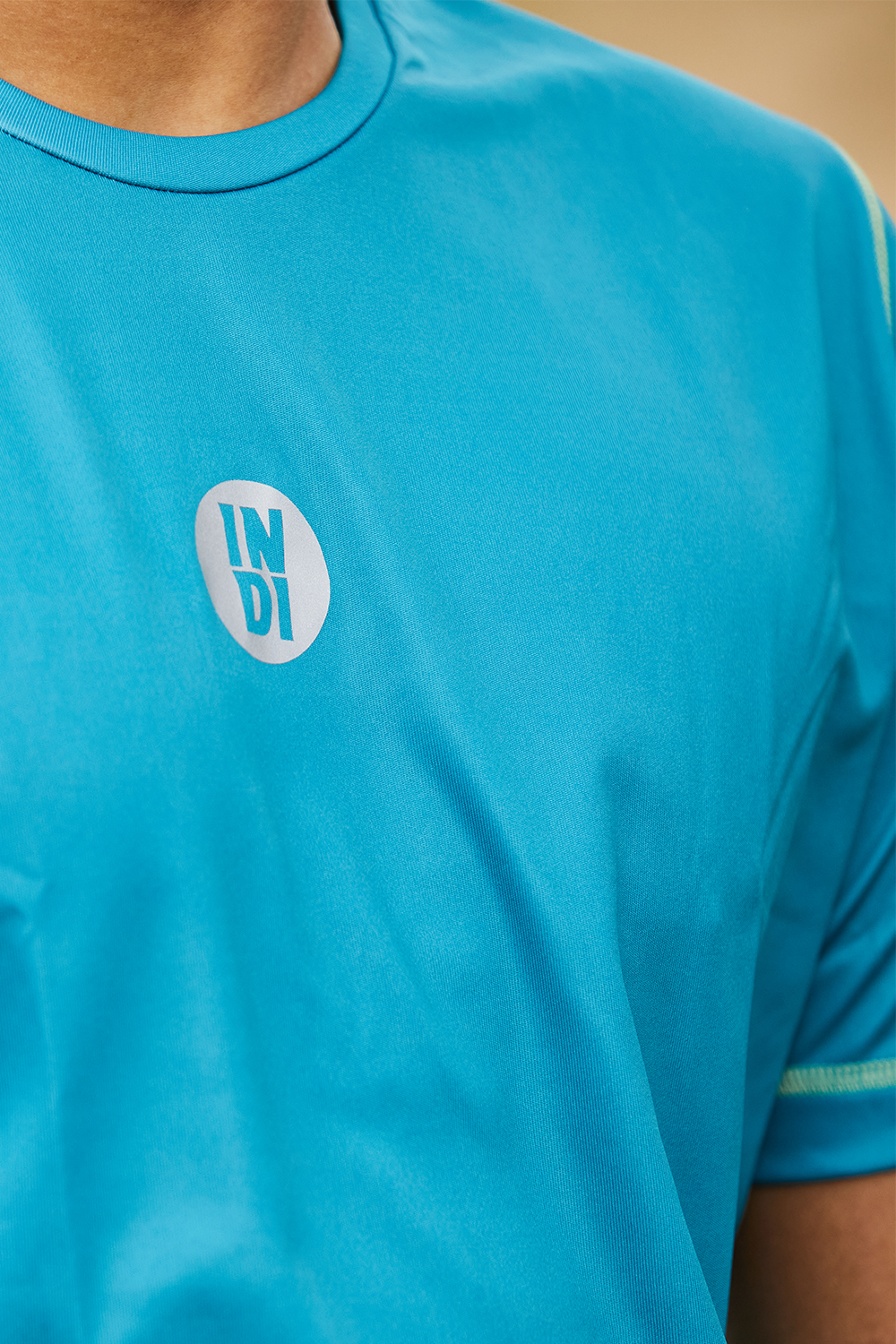 Pagoda Blue Men's Running T-shirt